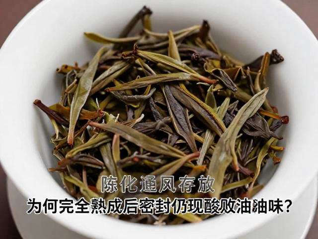 茶叶陈化通风存放,为何完全熟成后密封仍现酸败油耗味?