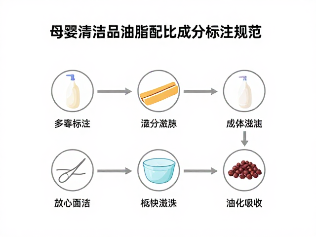母婴清洁品油脂配比流程与成分标注规范，守护宝宝肌肤安全