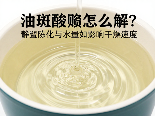油斑酸败怎么解?静置陈化与水量如何影响干燥速度