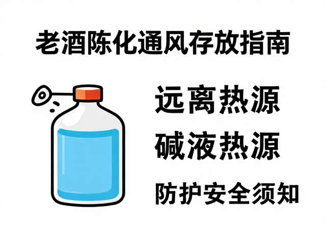 老酒陈化通风存放指南,远离热源与碱液防护安全须知