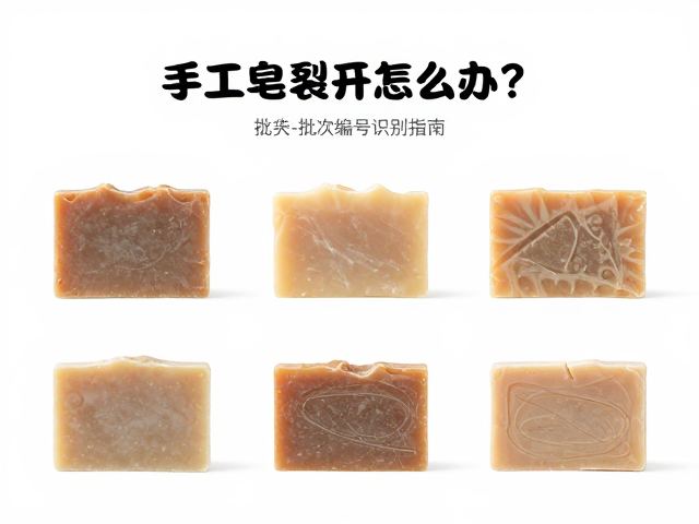 手工皂开裂怎么办?失效皂单独收纳技巧及批次编号识别指南