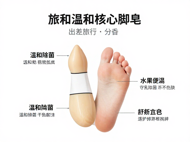 旅行便携无香低敏洗脚皂,温和除菌不伤肤,出差旅行必备