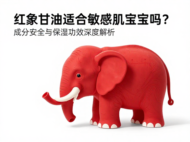 红色小象甘油适合敏感肌宝宝吗?成分安全与保湿功效深度解析