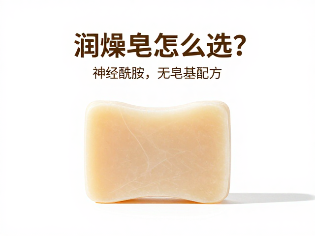 润燥皂怎么选?神经酰胺,无皂基配方,温和保湿不紧绷