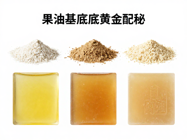 果油基底配比揭秘,草本粉末,植物油脂皂化,自制手工皂黄金配方