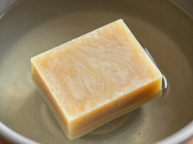 古法凝皂工序揭秘,20-30℃恒温保温,天然色素粉锁色工艺