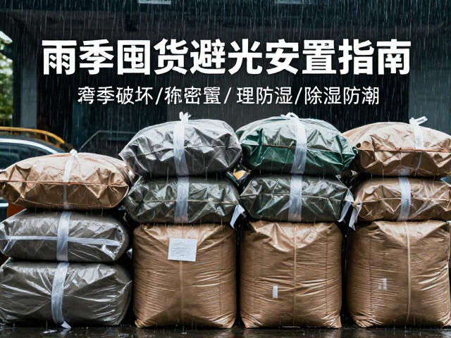 雨季囤货避光安置指南，检查包装破损，加强除湿防潮
