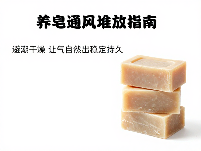 养皂通风堆放指南,避潮干燥,让气味自然稳定持久