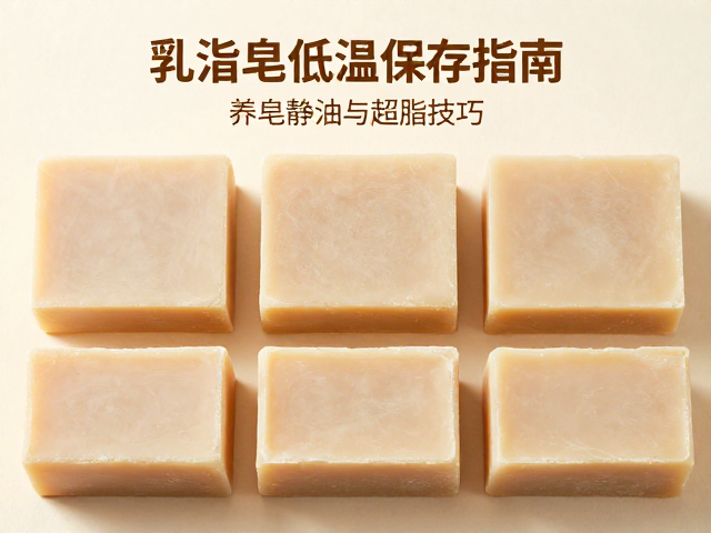 乳脂皂低温保存指南,养皂静置与超脂技巧