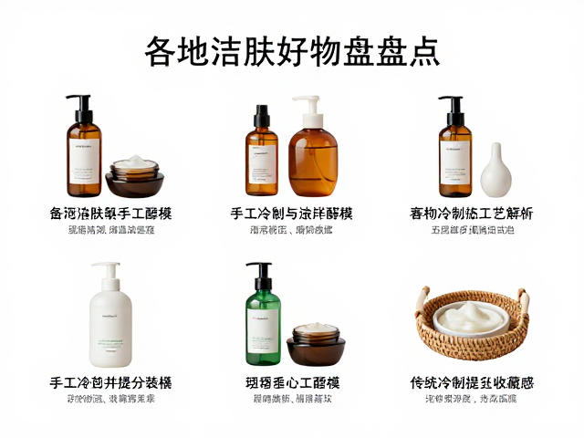各地洁肤好物盘点，手工冷制与热制工艺解析，传统技艺提升收藏感