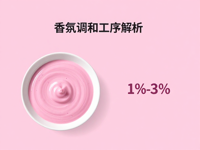 香氛调和工序解析,如何确保与色粉色浆兼容?常规添加1%-3%