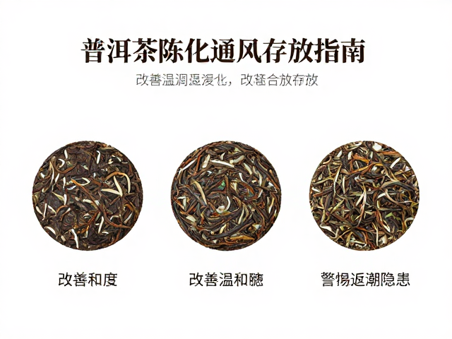 普洱茶陈化通风存放指南，改善温和度，警惕返潮隐患