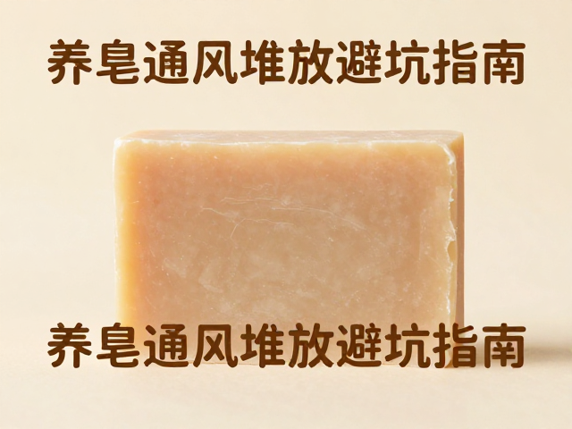 切皂日期未变,皂体为何一直不硬?养皂通风堆放避坑指南