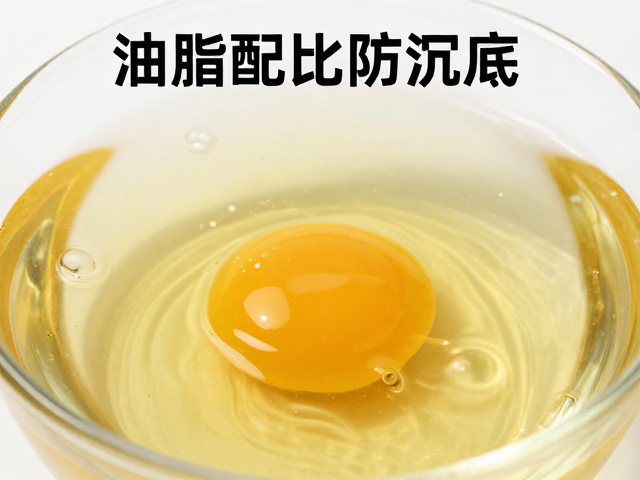 油脂配比防沉底,含水率控制与添加物工艺详解
