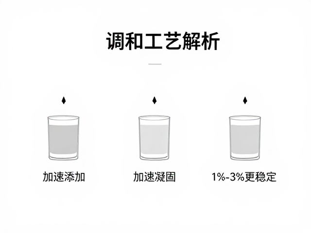 香氛调和工序解析，加速凝固技巧，常规添加1%-3%更稳定