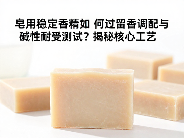 皂用稳定香精如何过留香调配与碱性耐受测试?揭秘核心工艺