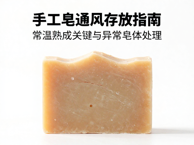 手工皂陈化通风存放指南,常温熟成关键与异常皂体处理