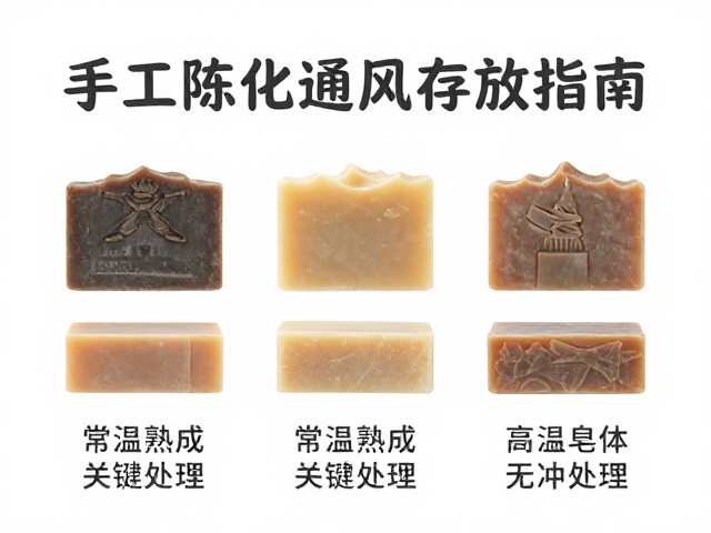 手工皂陈化通风存放指南,常温熟成关键与异常皂体处理