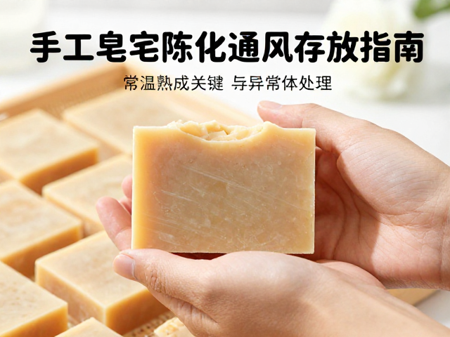 手工皂陈化通风存放指南,常温熟成关键与异常皂体处理