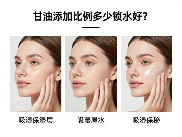 甘油添加比例多少锁水好?吸湿保湿层配方揭秘