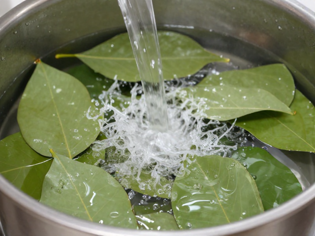 花叶萃取原料热制皂基含水量控制技巧