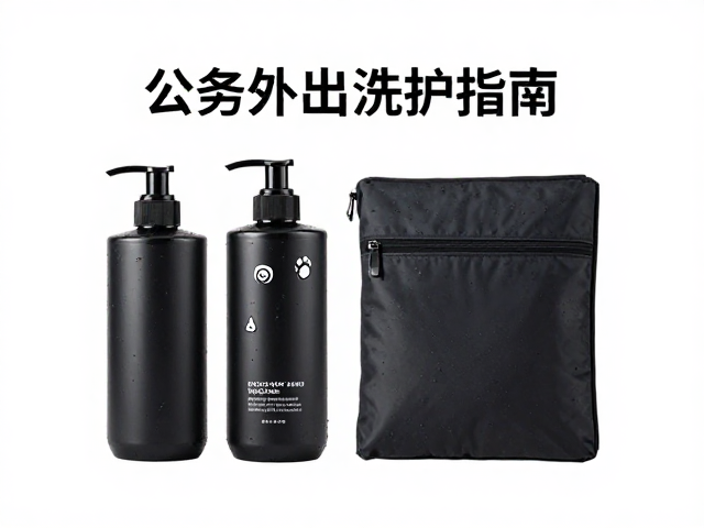 公务外出洗护指南,干湿分离便携套装,高效身体清洁神器