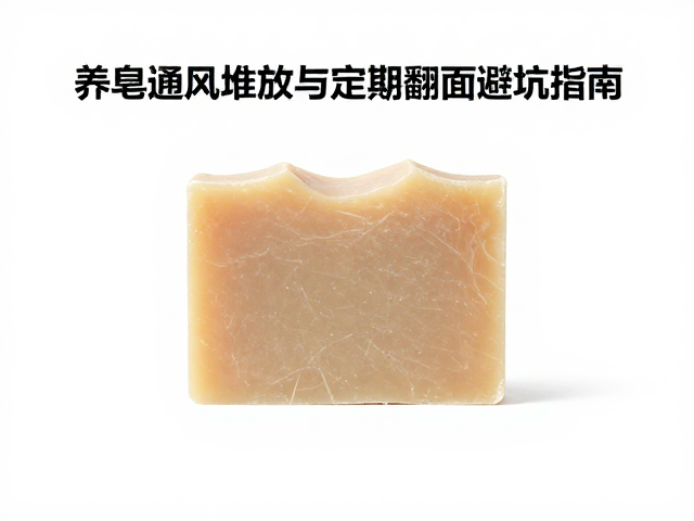 手工皂出现酸败油耗味?养皂通风堆放与定期翻面避坑指南