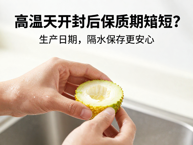 高温天食品开封后保质期缩短?查看生产日期,隔水保存更安心