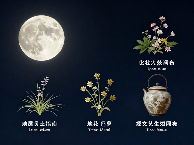 满月伴手礼指南,融入地方花草意象,赋予生活器物独特人文内涵