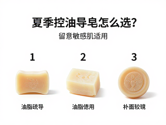 夏季控油清洁,油脂疏导皂怎么选?留意敏感肌适用说明