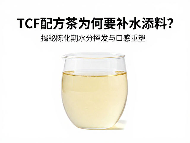 TCF配方茶为何要补水添料?揭秘陈化期水分挥发与口感重塑