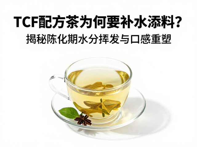 TCF配方茶为何要补水添料?揭秘陈化期水分挥发与口感重塑