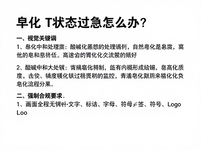 皂化T状态过急怎么办?酸碱中和处理与自然皂化流程解析