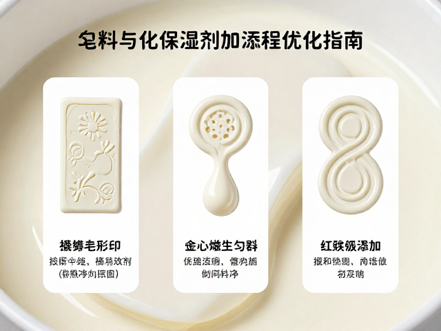 模压打印中皂料匀化与保湿剂添加流程优化指南