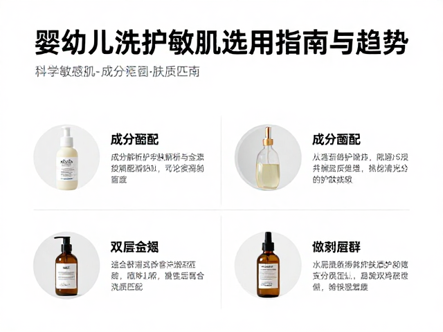 母婴敏感肌市场洞察,婴幼儿洗护敏肌选用指南与趋势