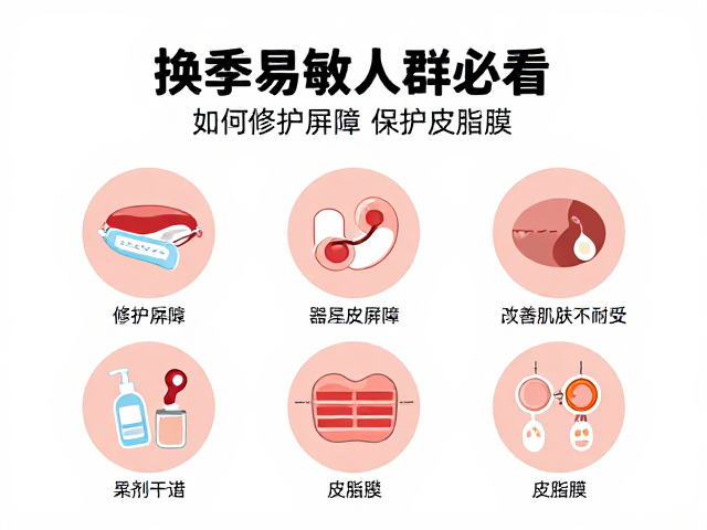 换季易敏人群必看,如何修护屏障保护皮脂膜,改善肌肤不耐受