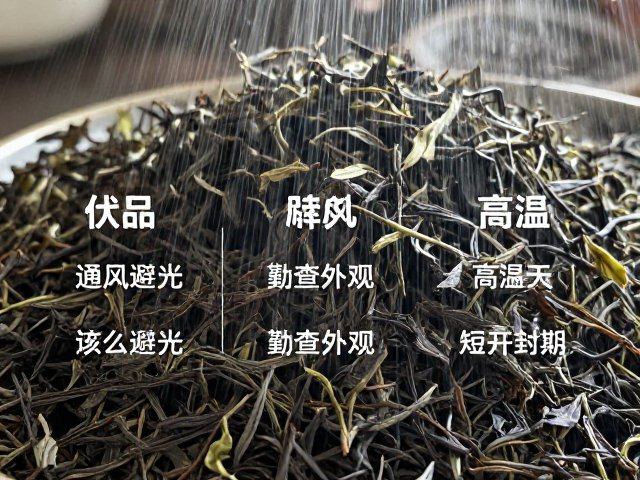 伏天茶叶怎么存?通风避光,勤查外观,高温天缩短开封期