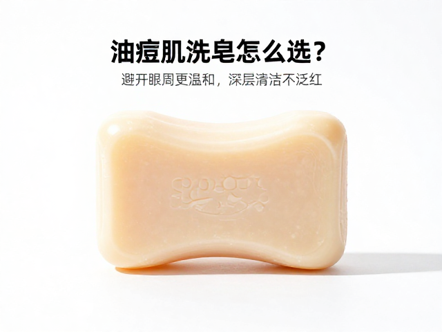 油痘肌洗脸皂怎么选?避开眼周更温和,深层清洁不泛红