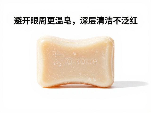 油痘肌洗脸皂怎么选?避开眼周更温和,深层清洁不泛红