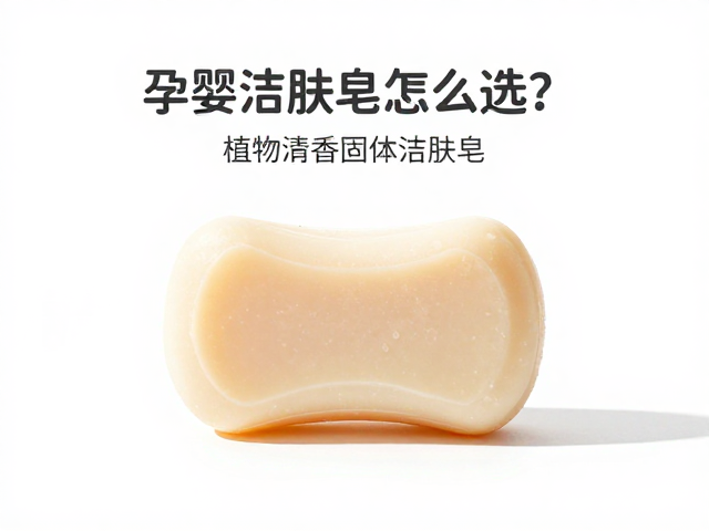 孕婴洁肤皂怎么选？植物清香固体洁肤皂温和低敏，宝宝妈妈安心用