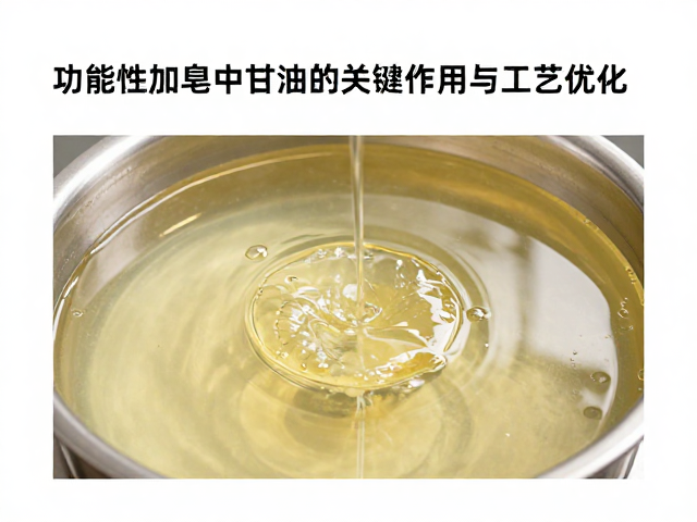 溶胶炼制流程详解,功能性添加皂中甘油的关键作用与工艺优化