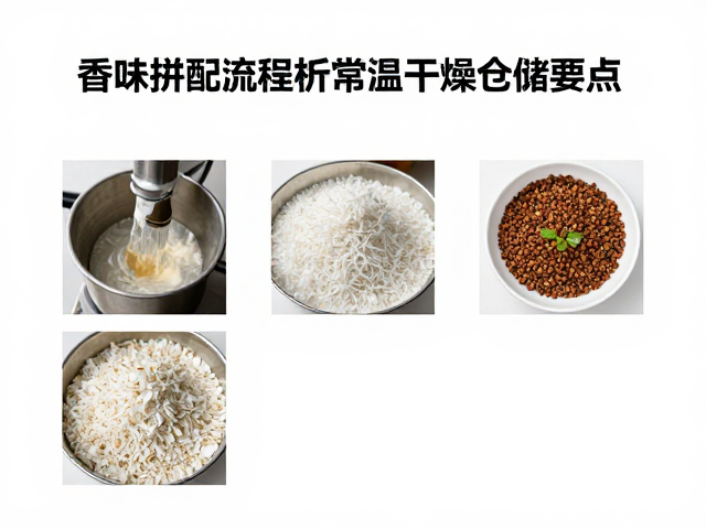 原料兑配流程解析,香味挥发控制与常温干燥仓储要点