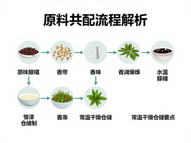 原料兑配流程解析,香味挥发控制与常温干燥仓储要点
