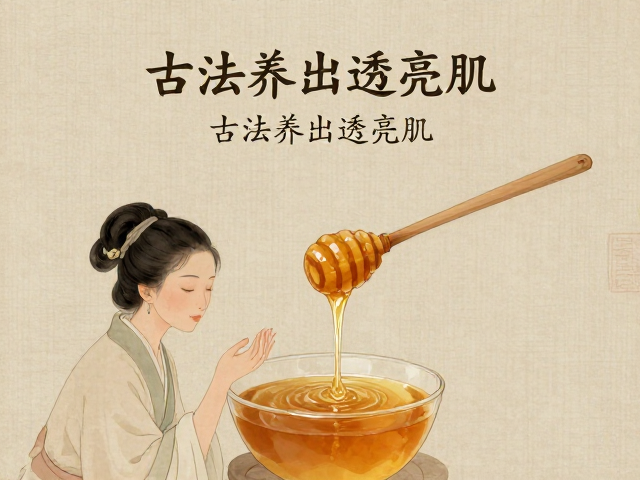 华夏洁肤民俗，蜂蜜草本配方复原，古法养出透亮肌