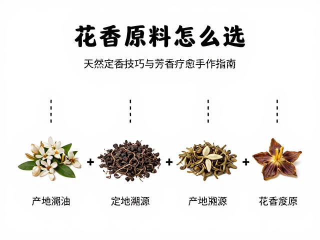 花香精油原料怎么选?天然定香技巧与芳香疗愈手作指南