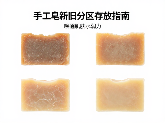 寒冬保湿搁置?手工皂新旧分区存放指南,唤醒肌肤水润力