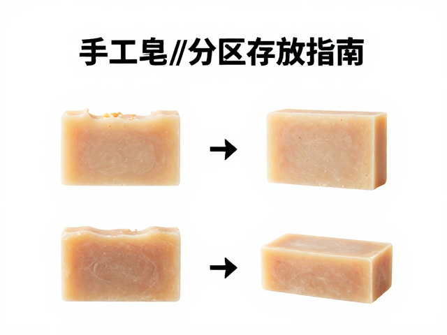 寒冬保湿搁置?手工皂新旧分区存放指南,唤醒肌肤水润力