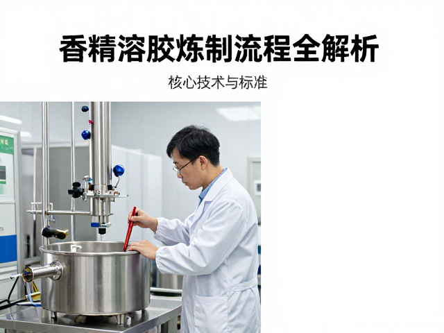 现代日化品牌香精溶胶炼制流程全解析,核心技术与标准