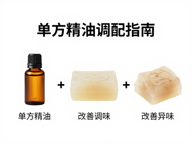 单方精油调配指南,打造清新皂感调,改善皂体异味