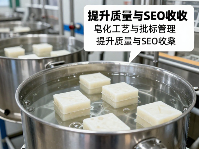 皂化工艺中的静置风干与批次标签管理,提升质量与SEO收录